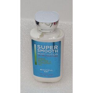 Bath & Body Works Super Smooth Body Lotion Shea Butter Coconut Oil Beautiful Day